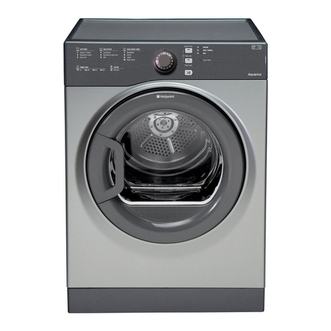 Hotpoint TVFS 83C User manual