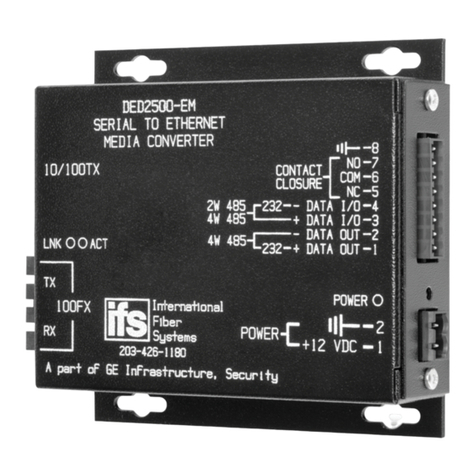 Interlogix DED2500-E Installation instructions Interlogix DED2500-E Installation instructions