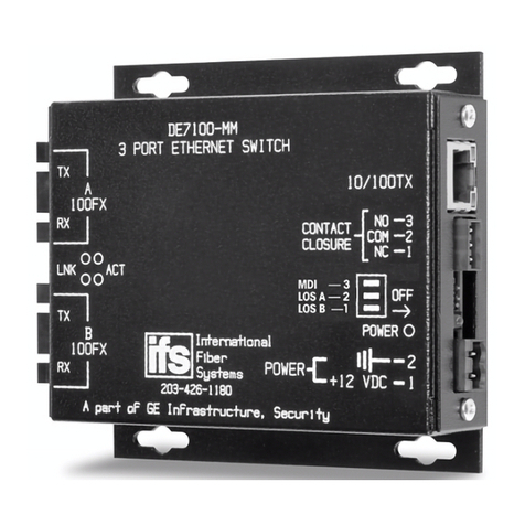 Interlogix DE7100-EE Installation & operation instructions