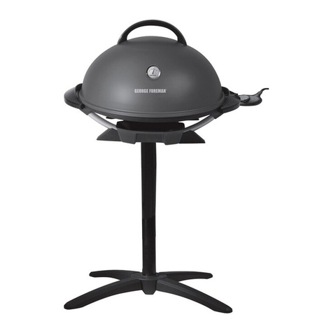 George Foreman GFO3320 use and care manual