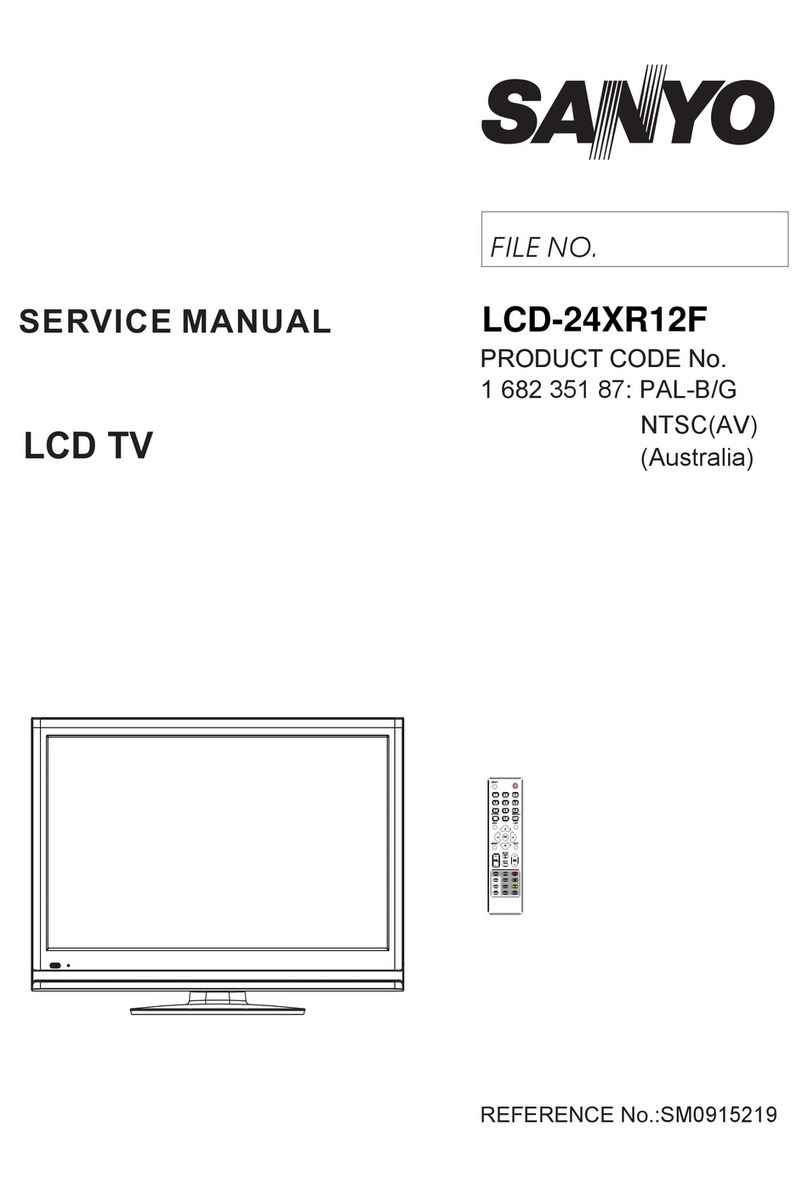 Sanyo LCD-24XR12F User manual