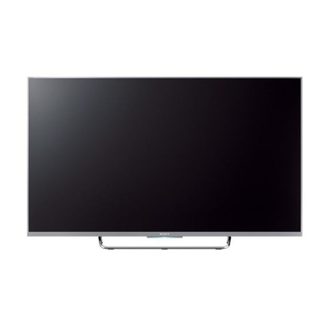 Sony Bravia KDL-55W829B User manual Sony Bravia KDL-55W829B User manual