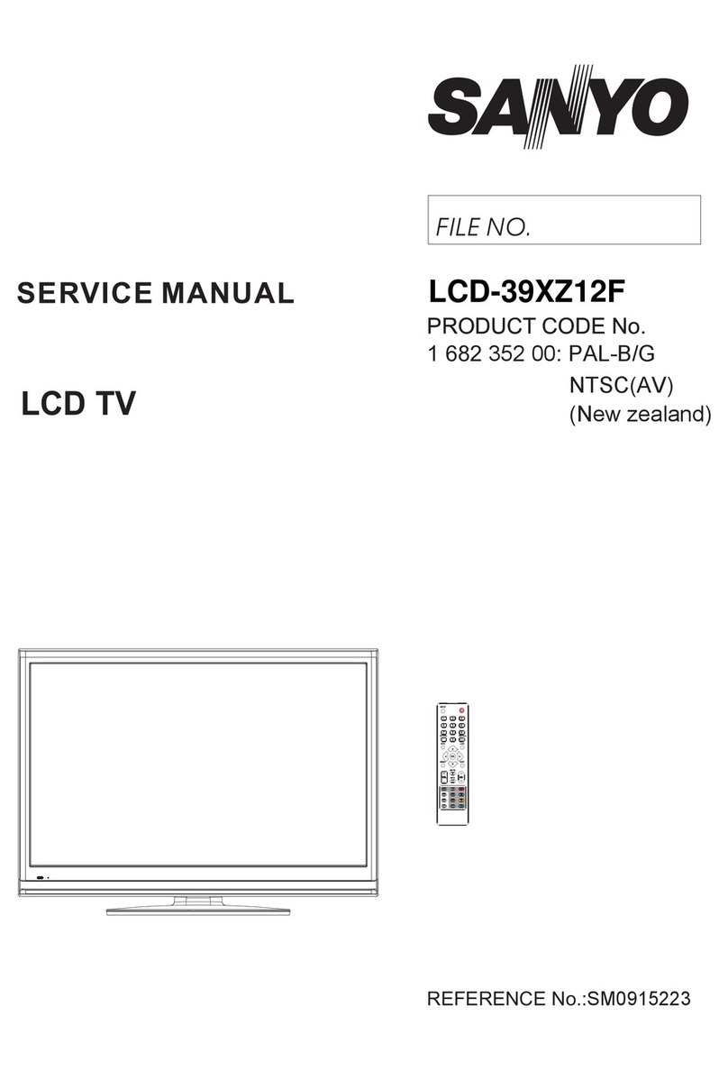 Sanyo LCD-39XZ12F User manual