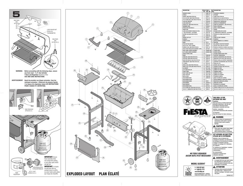 Fiesta EA30047 Assembly instructions