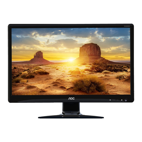AOC E2426SWD User manual