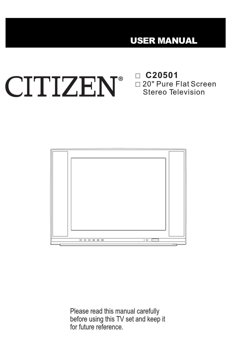 Citizen C20501 User manual