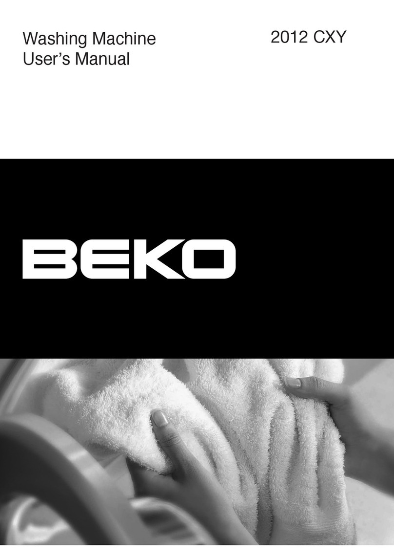 Beko 2012 CXY user manual