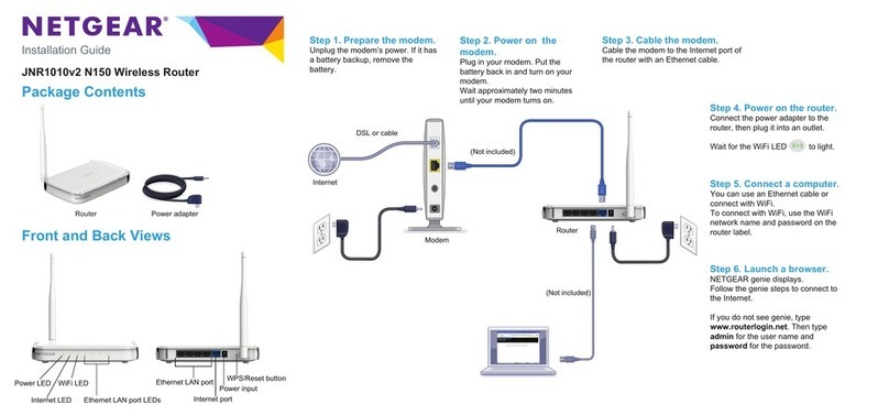 NETGEAR JNR1010v2 installation guide