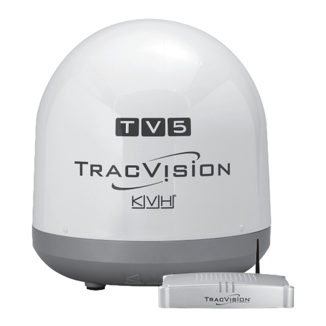 KVH Industries TracVision TV5 installation guide