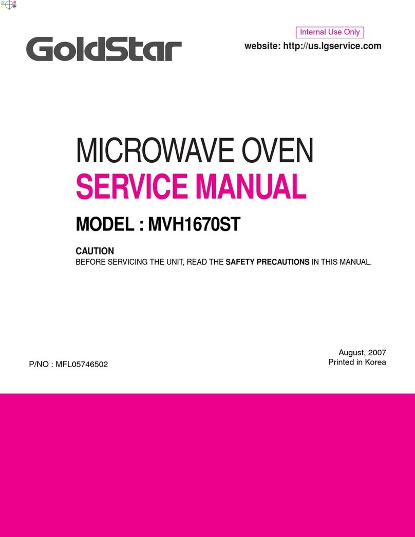 Goldstar MVH1670ST User manual