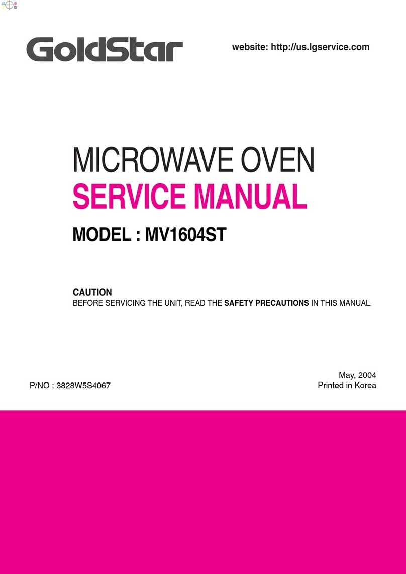 Goldstar MV1604ST User manual