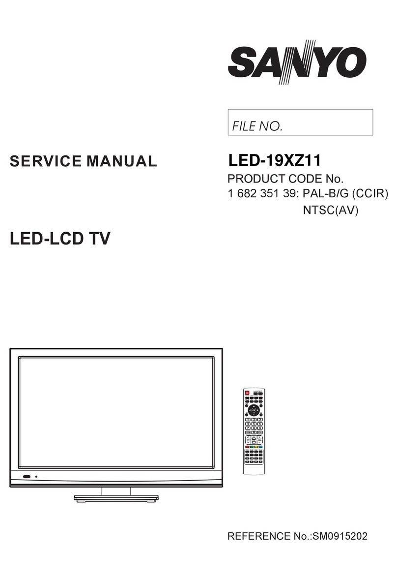 Sanyo LED-19XZ11 User manual
