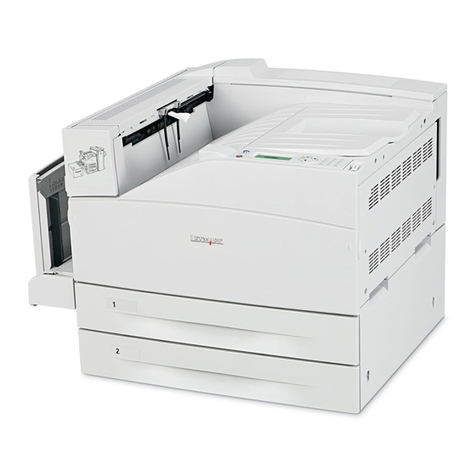 Lexmark W850n User manual