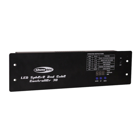 Show Tec LED Spere & Cube Controller 30 User manual