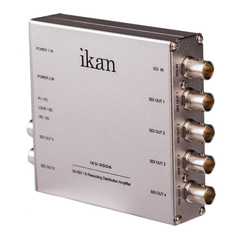 Ikan IKD-3GD6 quick start guide