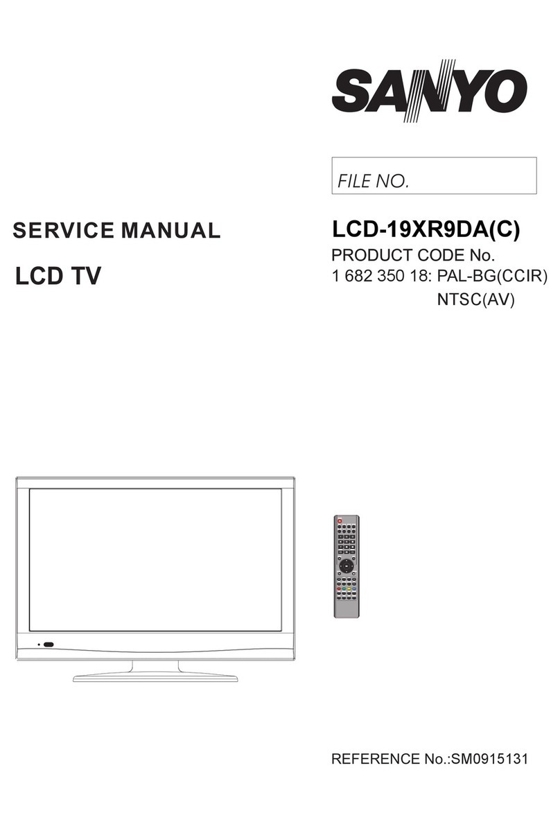 Sanyo LCD-19XR9DA(C) User manual Sanyo LCD-19XR9DA(C) User manual