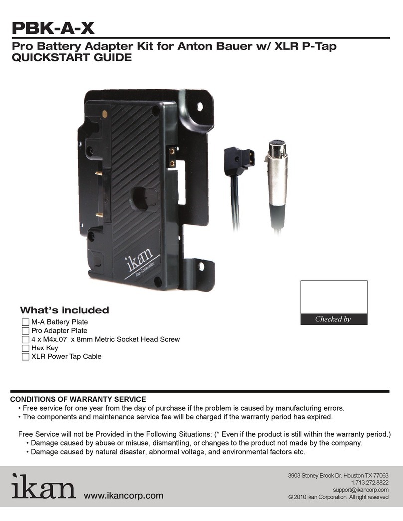 Ikan PBK-A-X User manual