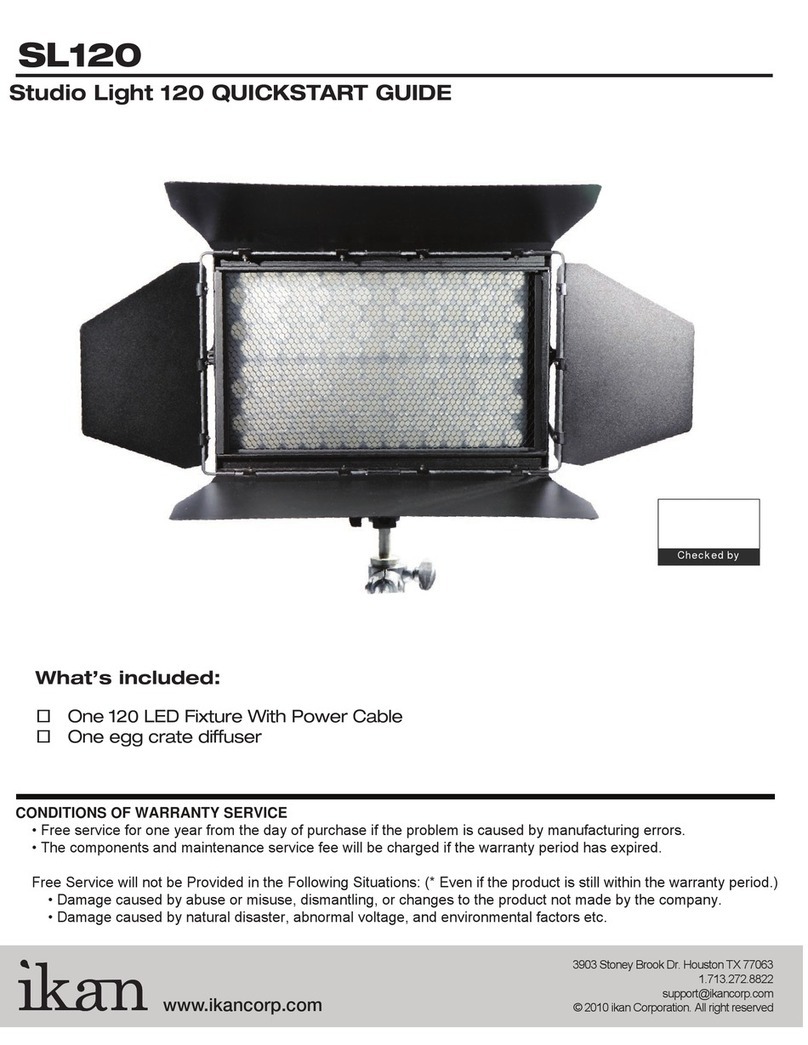 Ikan SL120 quick start guide