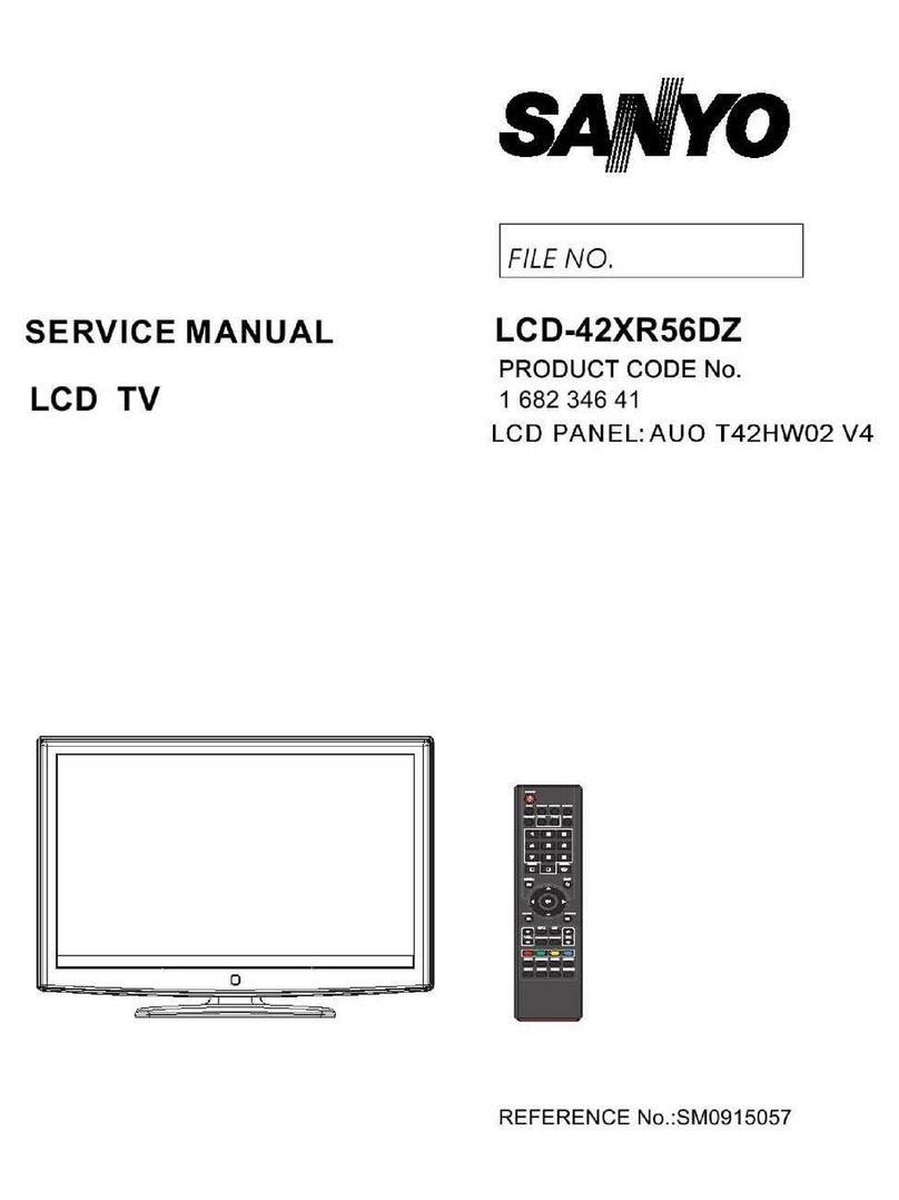 Sanyo LCD-42XR56DZ User manual