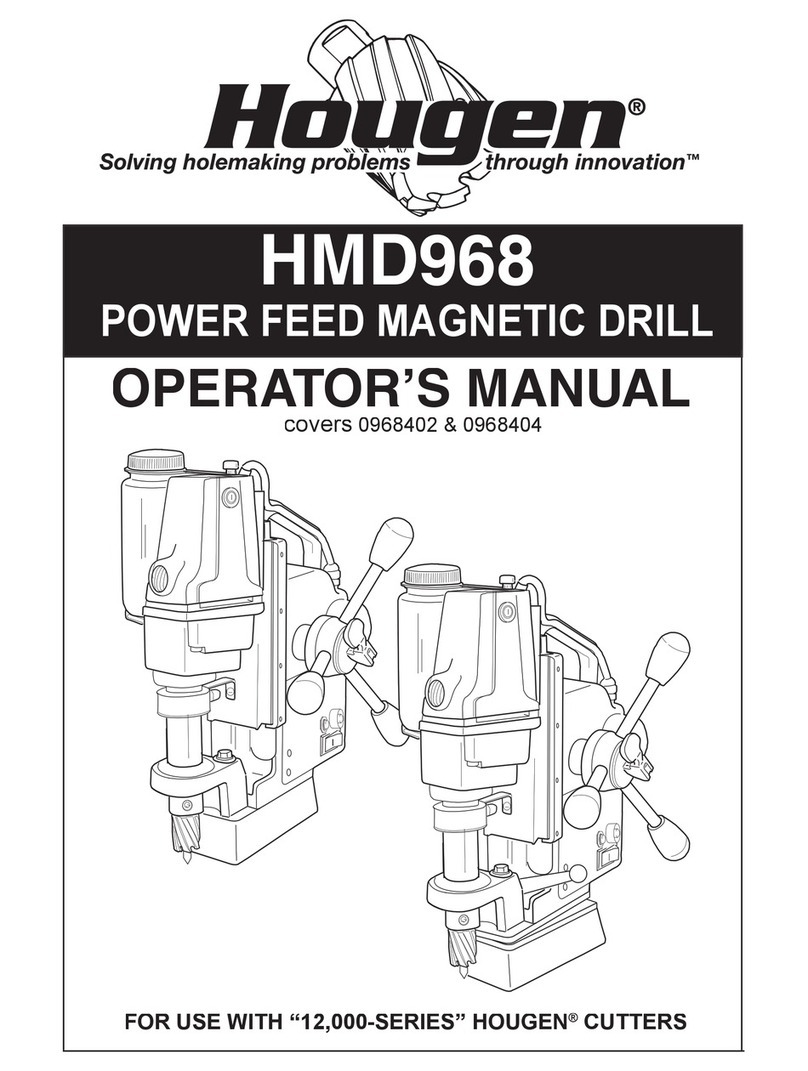 Hougen HMD968 User manual