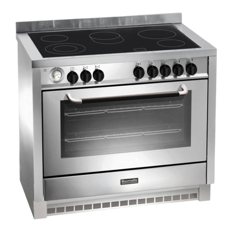Baumatic BCE905SS User manual