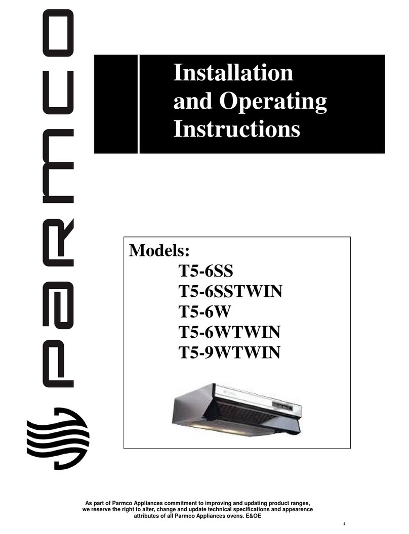 Parmco T5-6SS User manual