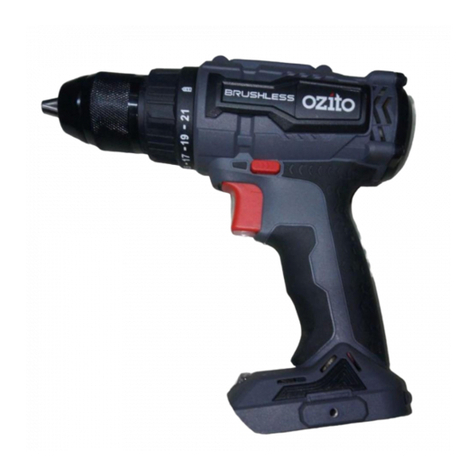 Ozito CDB-6100 User manual