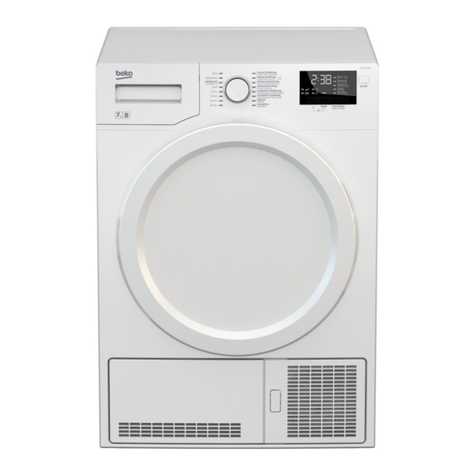 Beko DCY 7402 XW3 User manual
