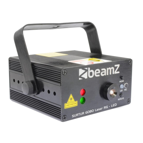 Beamz 152.865 User manual