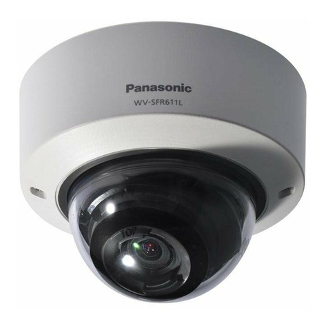Panasonic WV-SFR631L User manual