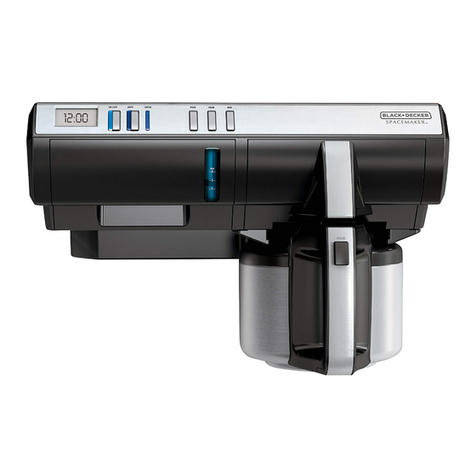 Black & Decker SPACEMAKER SCM2000BD User manual