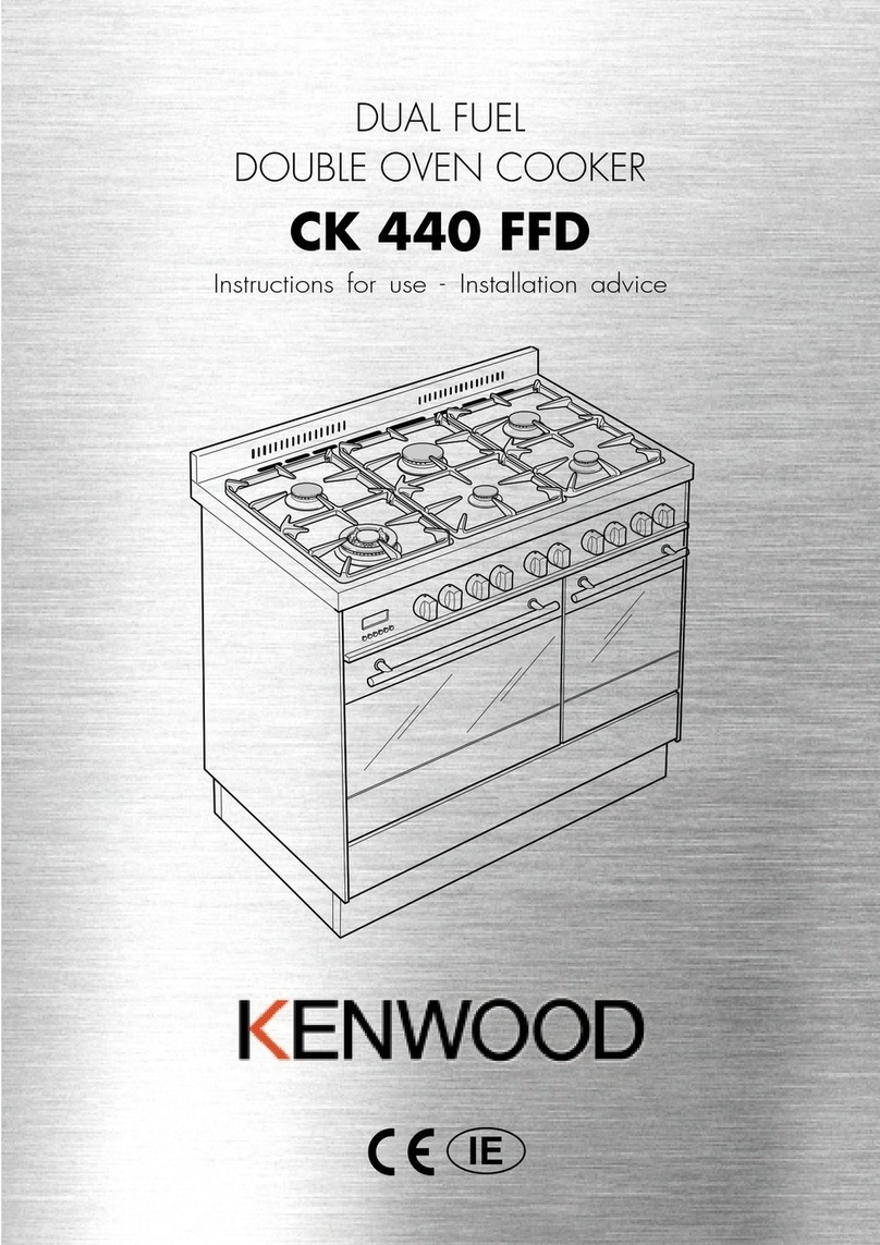 Kenwood CK 440 FFD User manual