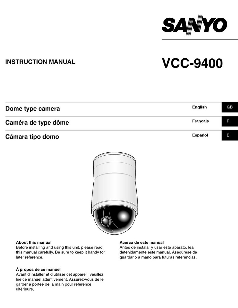 Sanyo VCC-9400 instruction manual