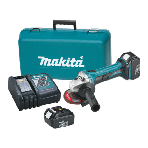 Makita XAG01 User manual