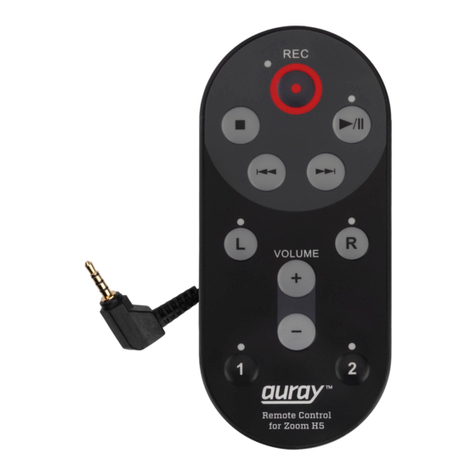 auray RC-ZH5 owner's manual