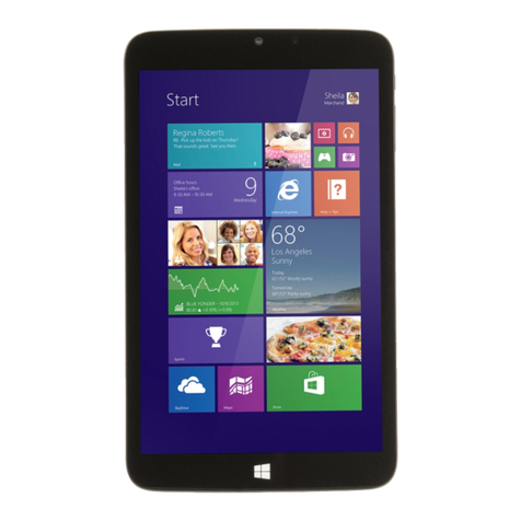Winbook TW801 quick start guide