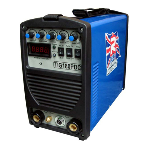 Rtech TIG180PDC User manual Rtech TIG180PDC User manual