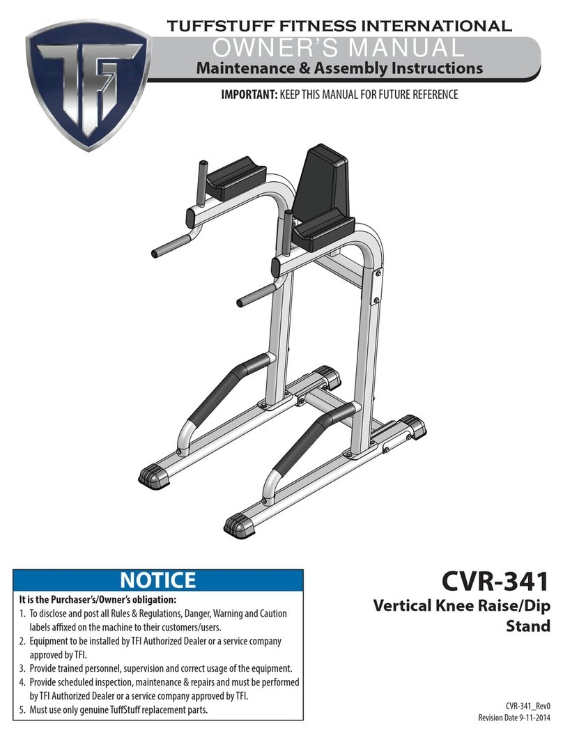Tuff stuff CVR-341 User manual