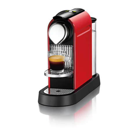 Nespresso CITIZ C110 User manual Nespresso CITIZ C110 User manual