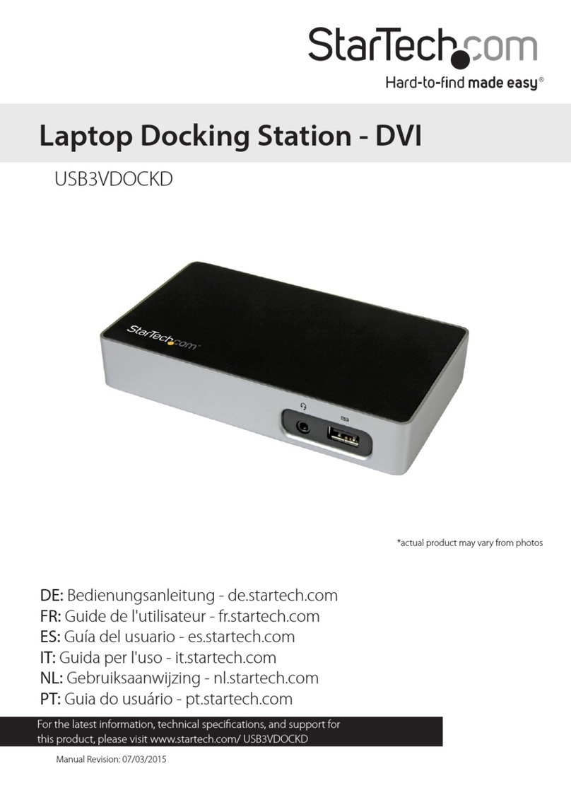 StarTech.com USB3VDOCKD user guide