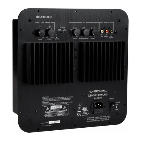 DaytonAudio SPA1000 user manual
