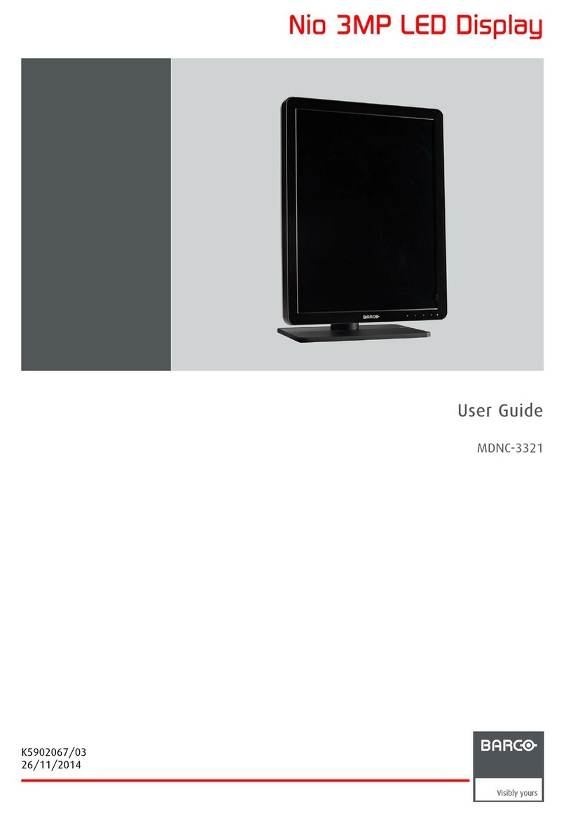 Barco Nio 3MP User manual