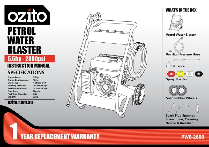 Ozito PWB-2800 instruction manual