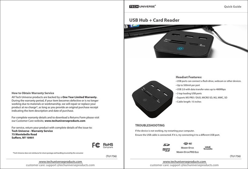 Tech Universe TU1756 User manual