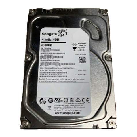 Seagate ST4000NK001 Kinetic User manual