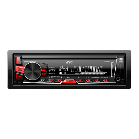JVC KD-X220 User manual