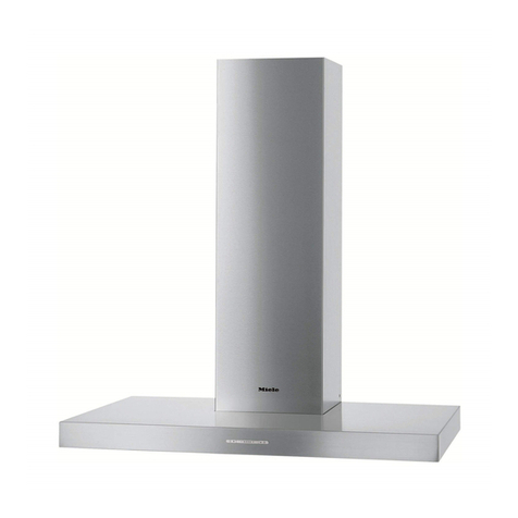 Miele DA 416-6 Operating and installation instructions