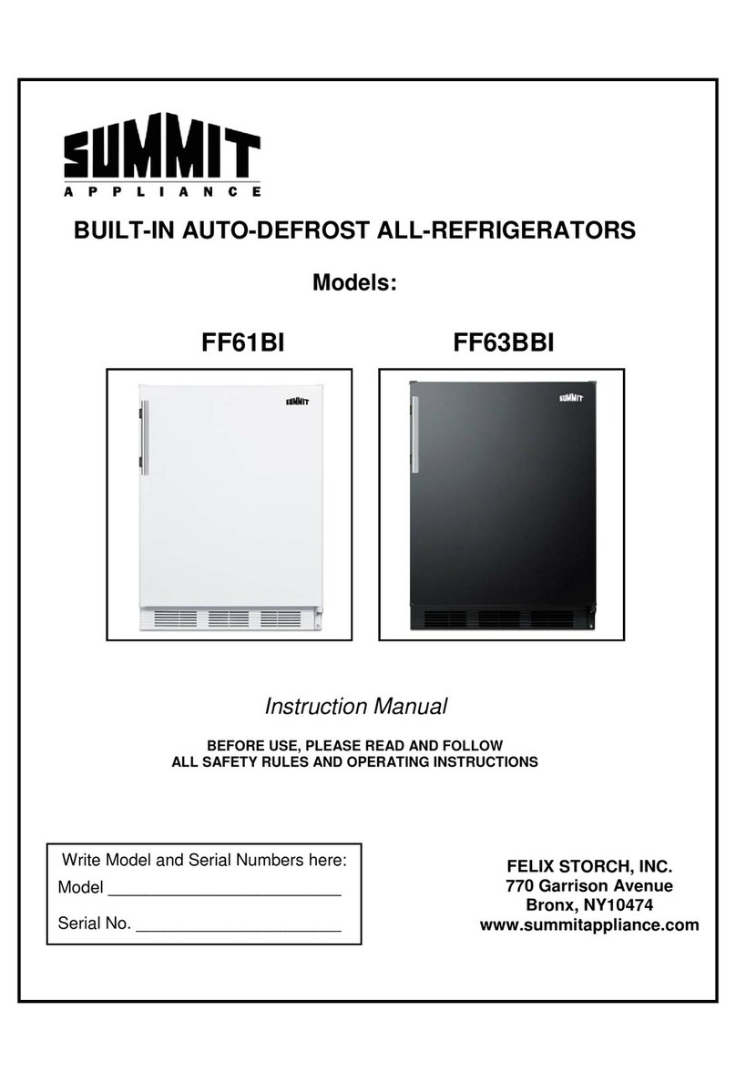 Summit FF61BI User manual Summit FF61BI User manual
