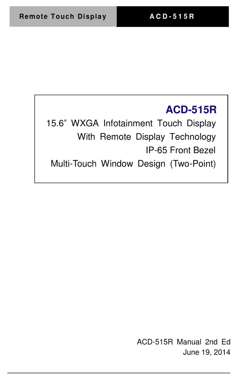 Aaeon ACD-515R User manual