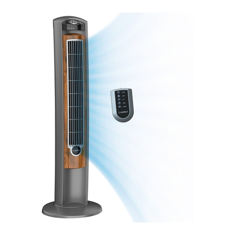 Lasko 2554 Important instructions & operating manual